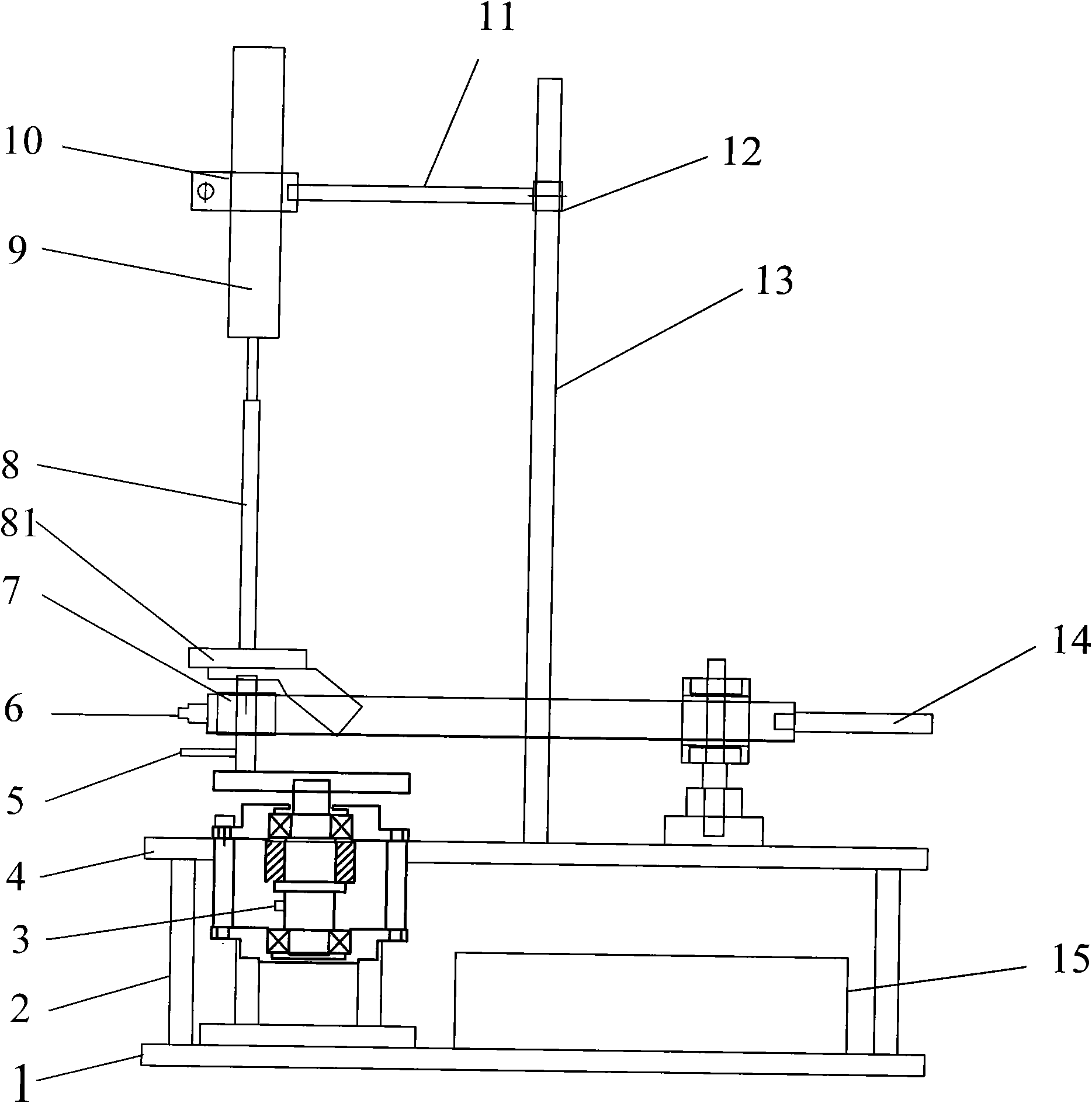 Remanufactured part surface coating accelerated wear life testing machine and detection method thereof