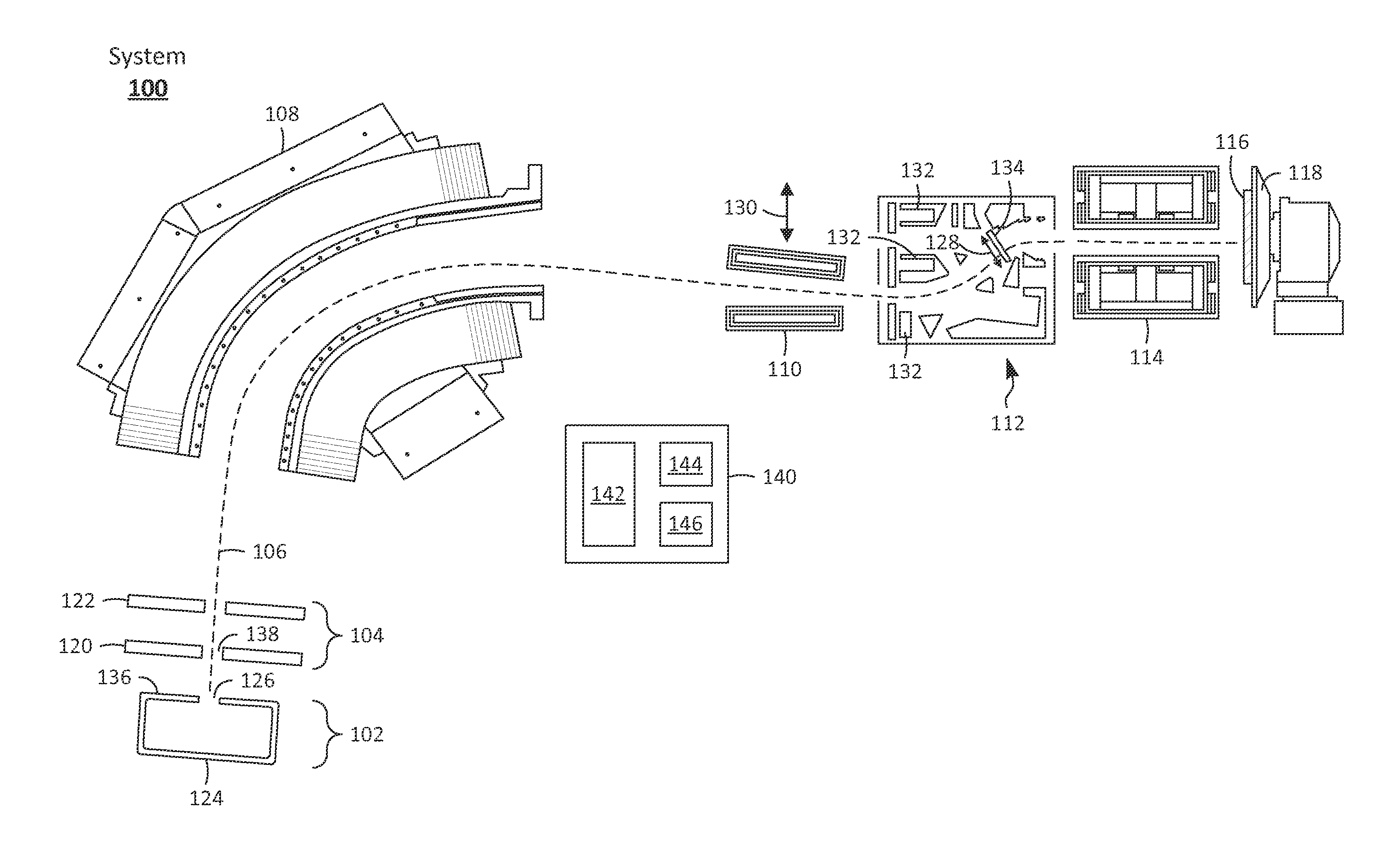 Lower dose rate ion implantation using a wider ion beam