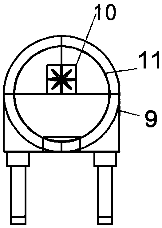 Vibration stirring type aggregate screening device