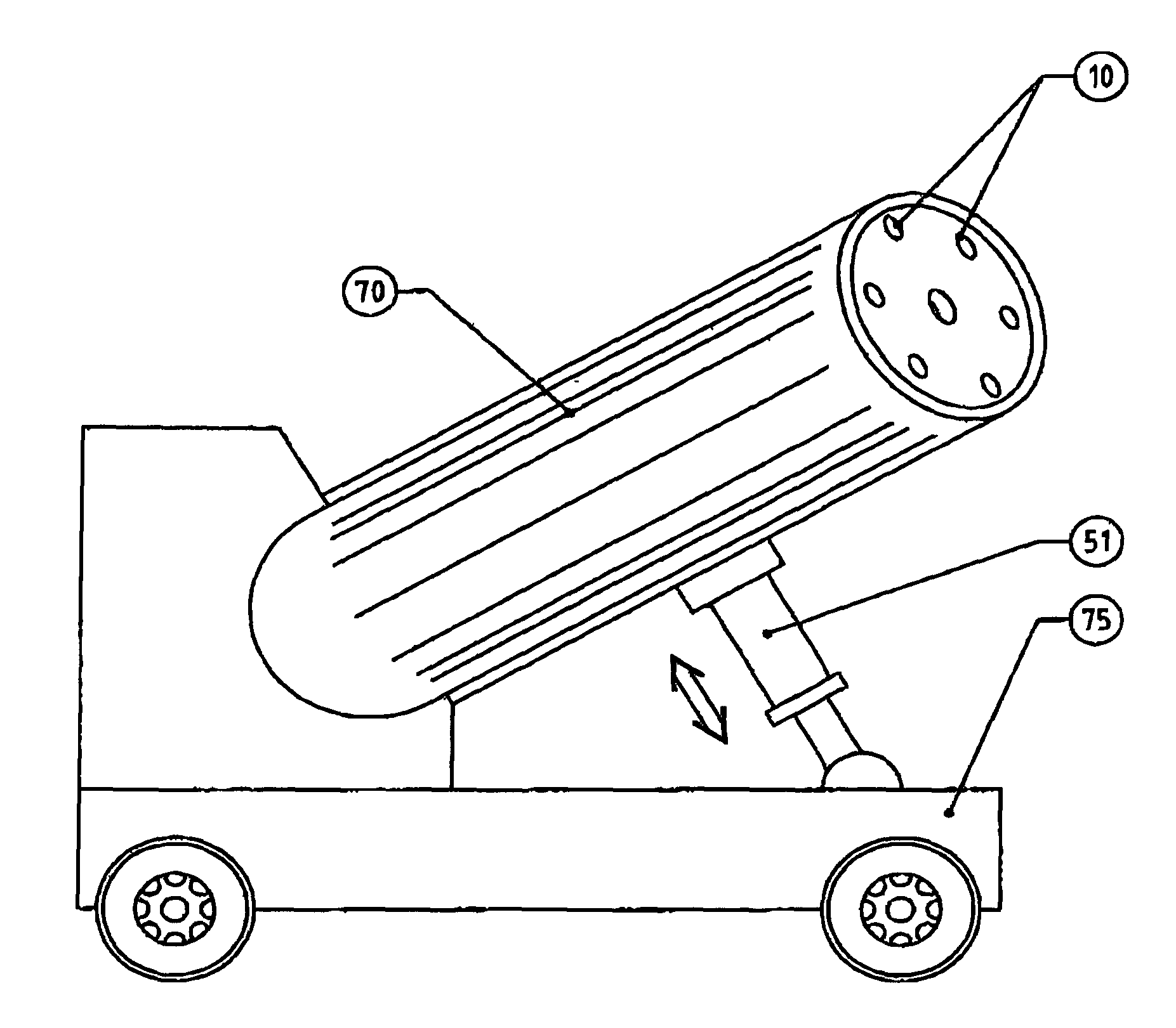 Thermatic torpedo for reinstatement materials