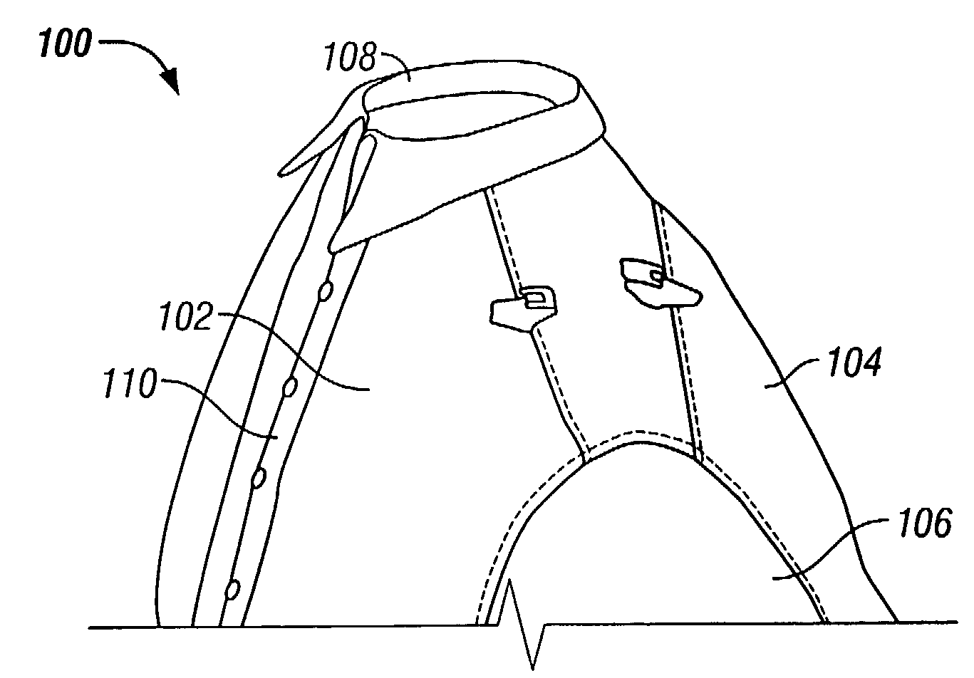 Wrinkle free garment and method of manufacture