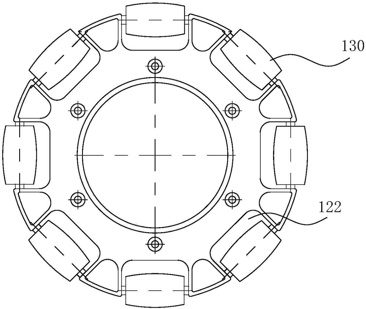 Reduction drive wheel and robot using the reduction drive wheel