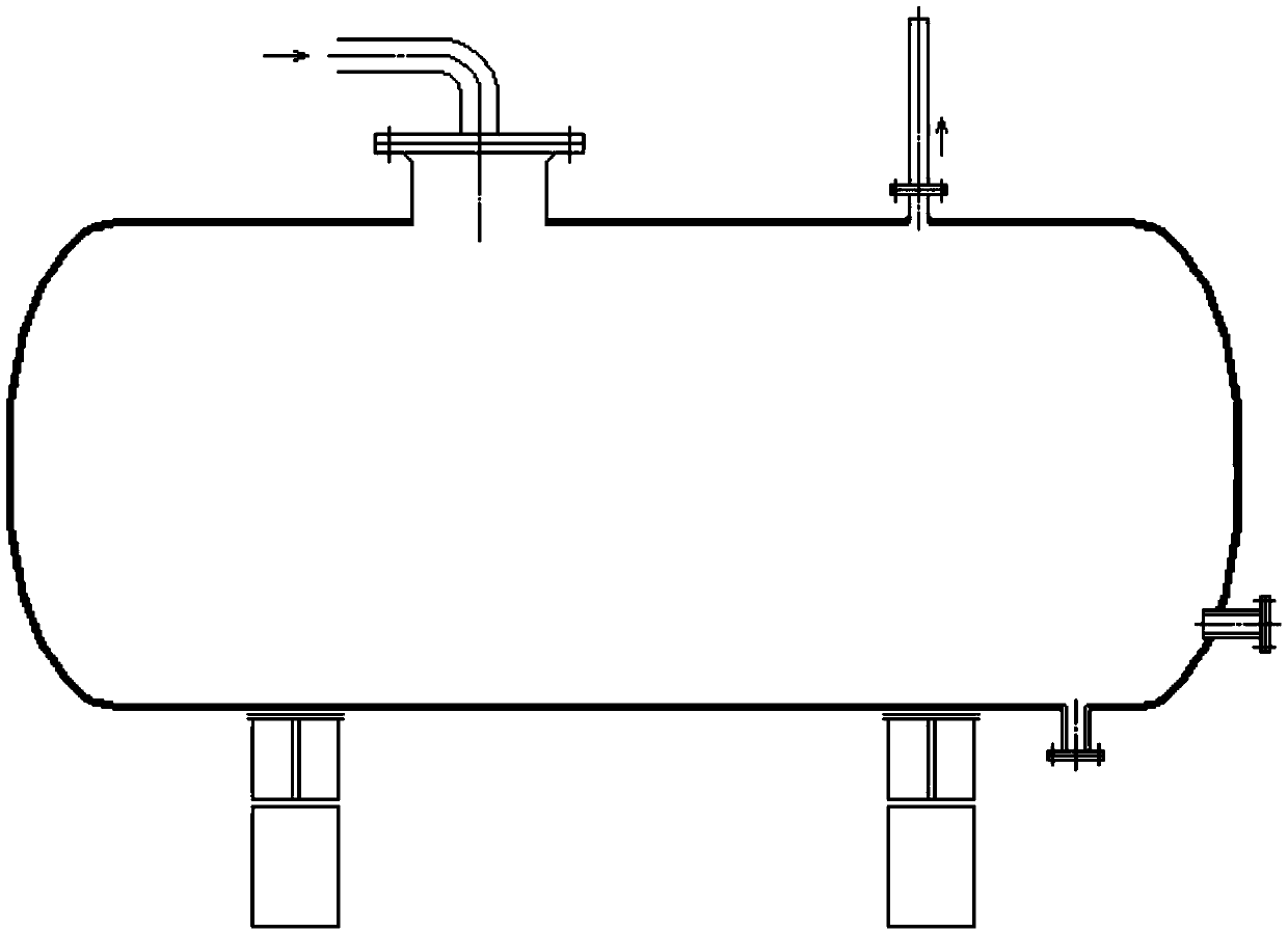 Gas field water tank blowout preventer and preparation method thereof