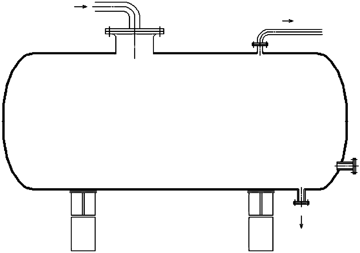 Gas field water tank blowout preventer and preparation method thereof