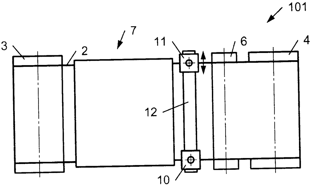 Method and device for producing a metal strip with substantially parallel strip edges