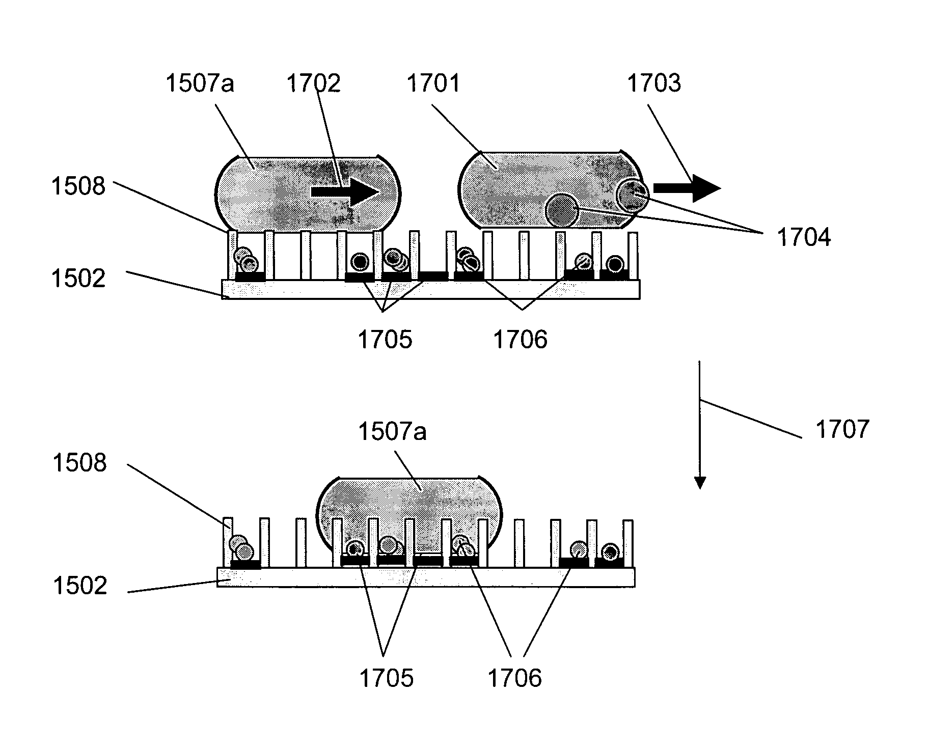 Dynamically controllable biological/chemical detectors having nanostructured surfaces