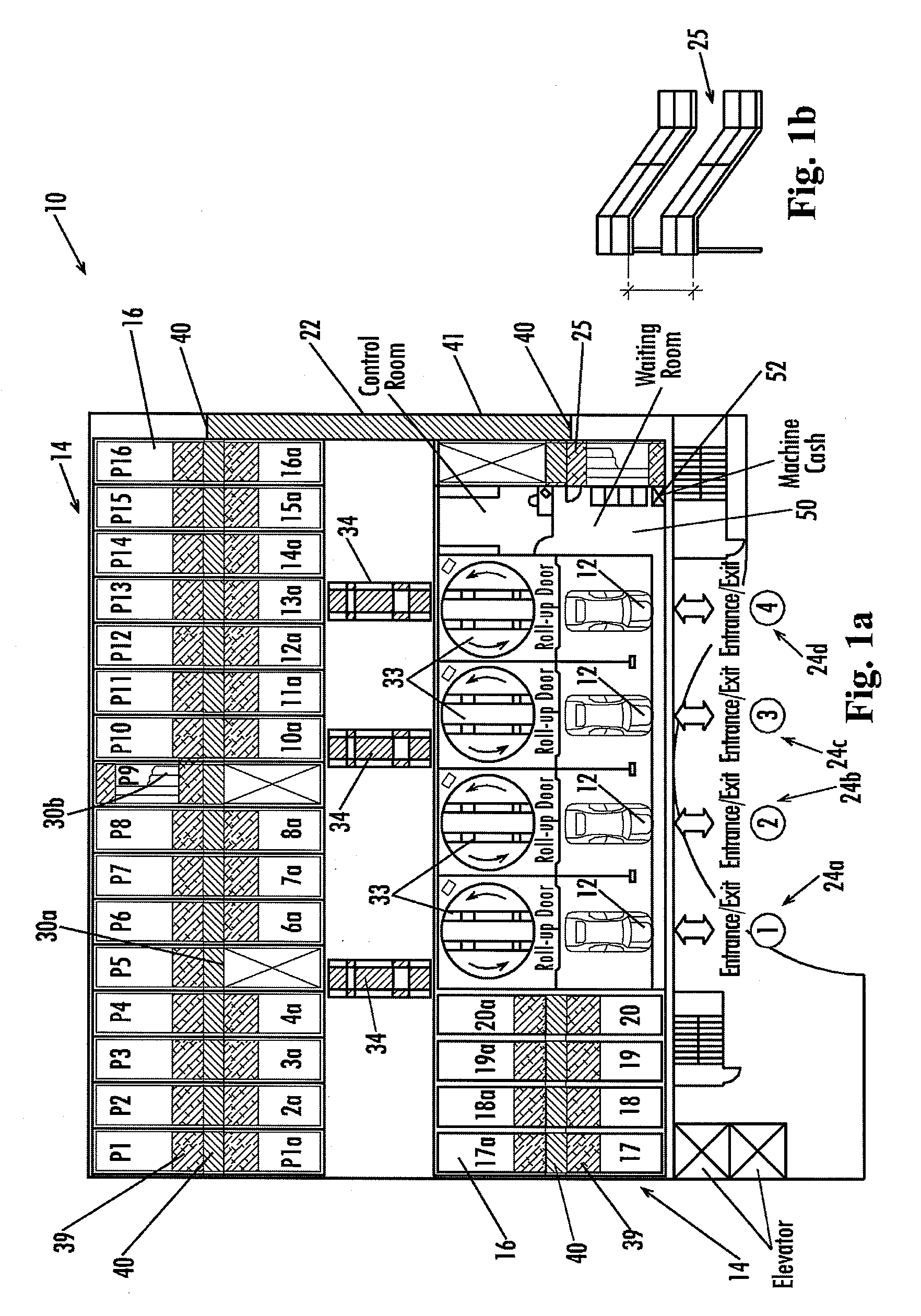 Automated Vehicle Parking Garage with Catwalk Installation