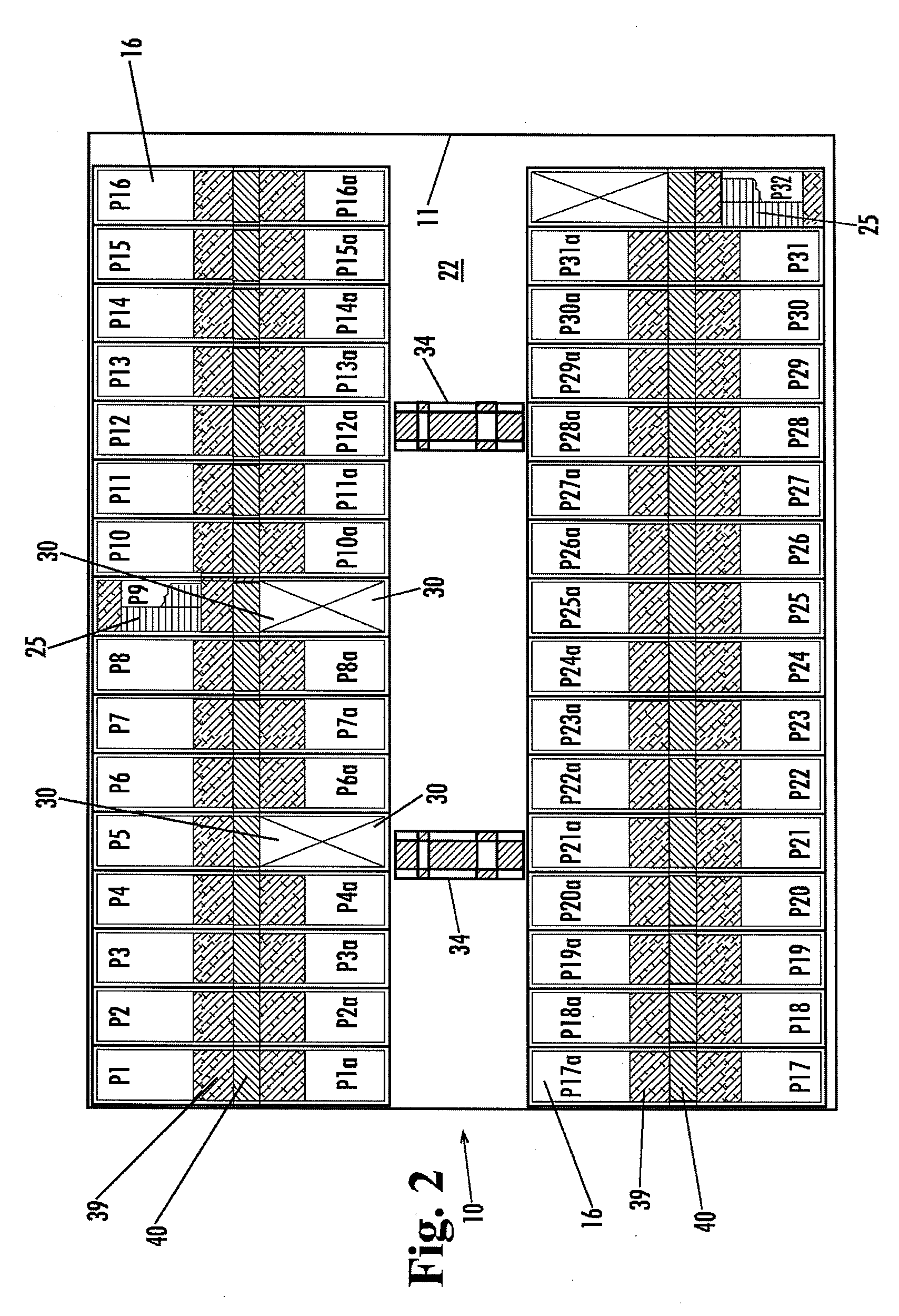 Automated Vehicle Parking Garage with Catwalk Installation