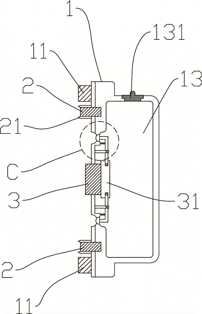 A kind of water outlet window cleaner