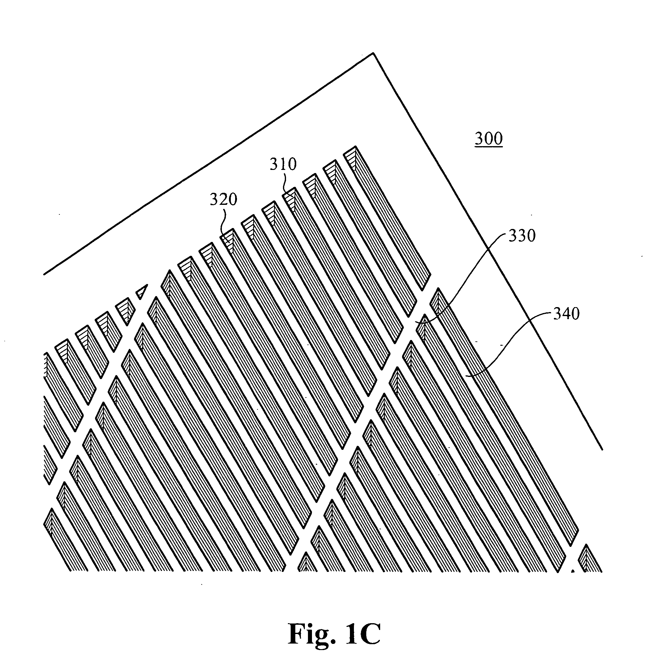 Fabrication of high surface to volume ratio structures and their integration in microheat exchangers for liquid cooling systems