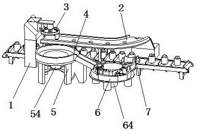 Two-way feeding device for chelated calcium