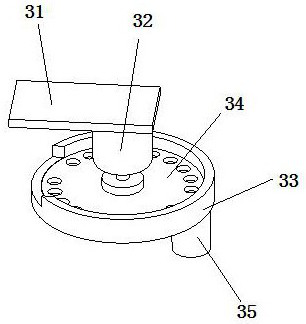 Two-way feeding device for chelated calcium