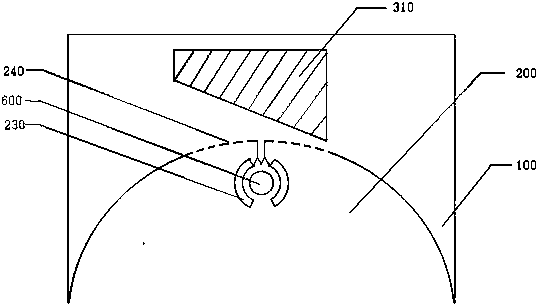 A processing device for blood sample retention tube