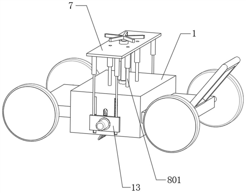 Agricultural cultivation device suitable for sandy soil field