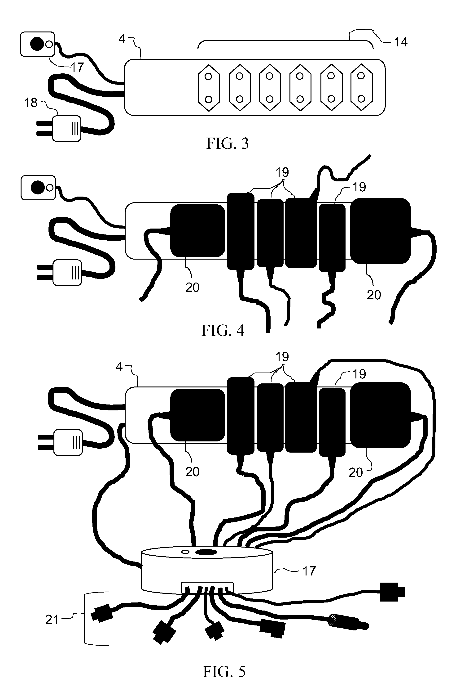 Universal system for charging at least one portable device