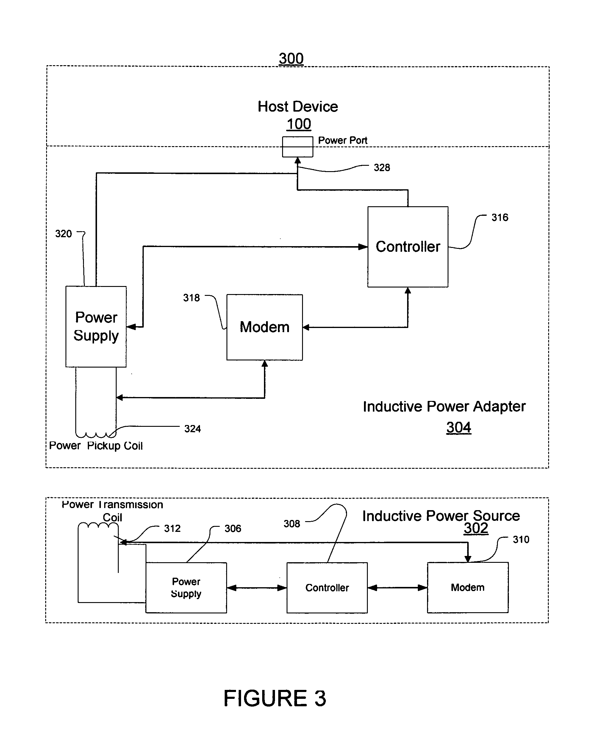 Inductive power adapter