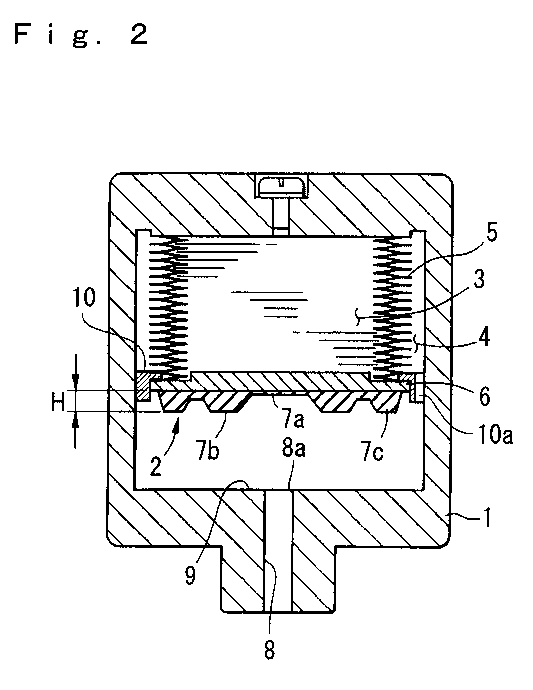 Accumulator and manufacturing process thereof