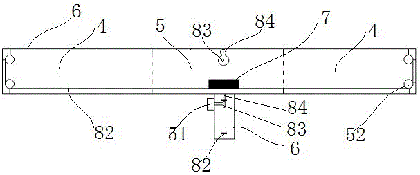 Inverse compensation stable-attitude quadrotor unmanned aerial vehicle