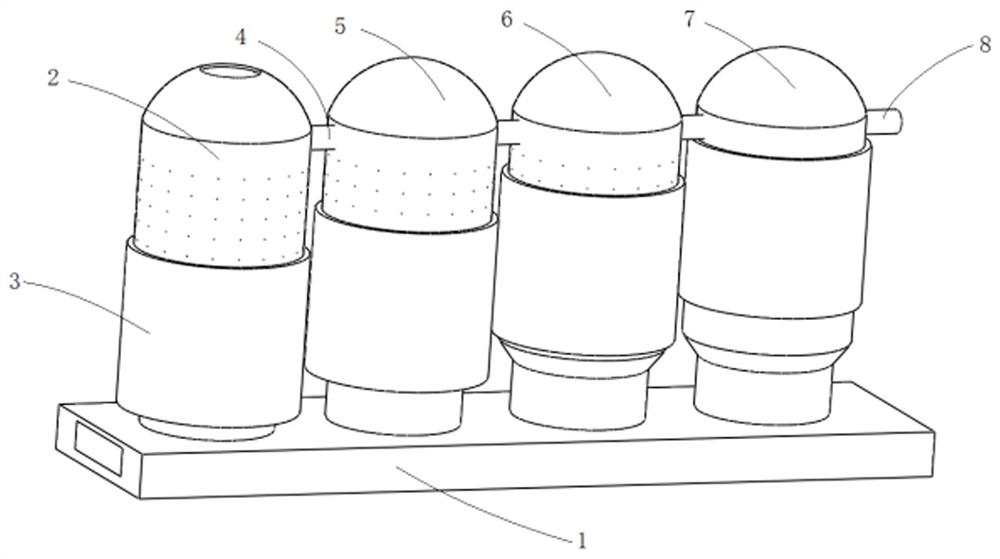 Drying equipment suitable for five cereals and using method of drying equipment