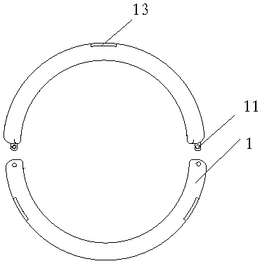 A fixing device for pipeline welding in building construction