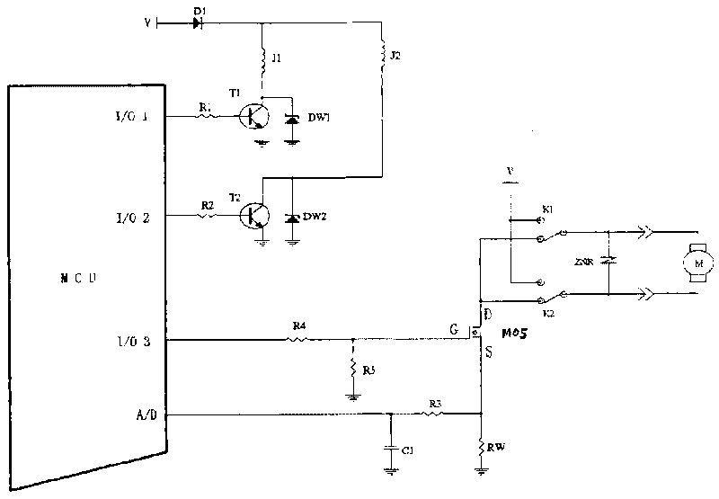 Power vehicle window controller