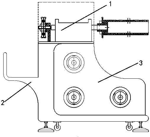 Portable tension-adjustable pay-off rack device for outdoor optical cable