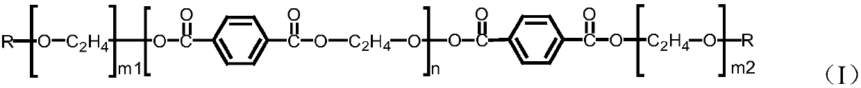 Stable liquid detergent composition containing polyester decontaminating polymer and preparation method thereof