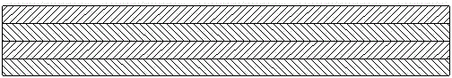 Car body multi-layer board overlapping structure