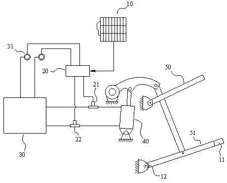 Intelligent management system of subsoiler capable of automatically adjusting tilling depth