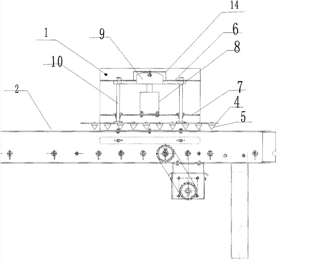 Seedling-raising disk soil compacting method