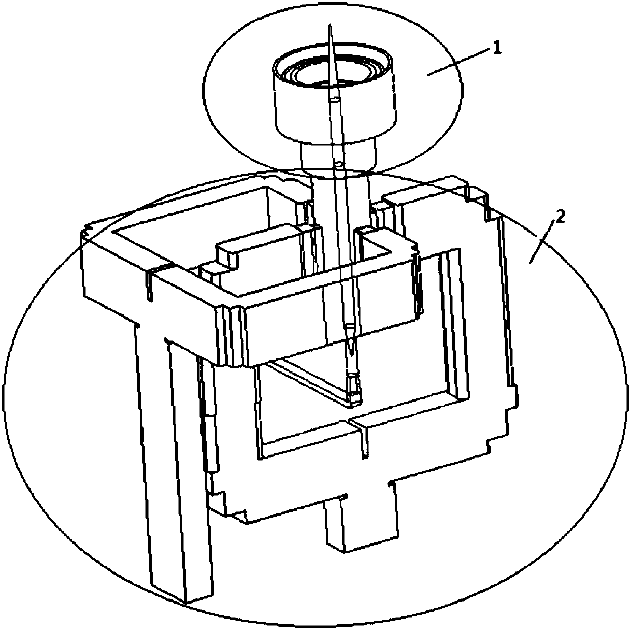 Dual-band antenna feed system and dual-band antenna