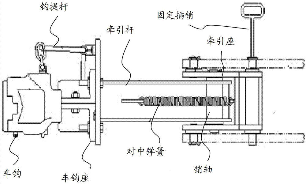 Highway-railway dual-purpose motor tractor