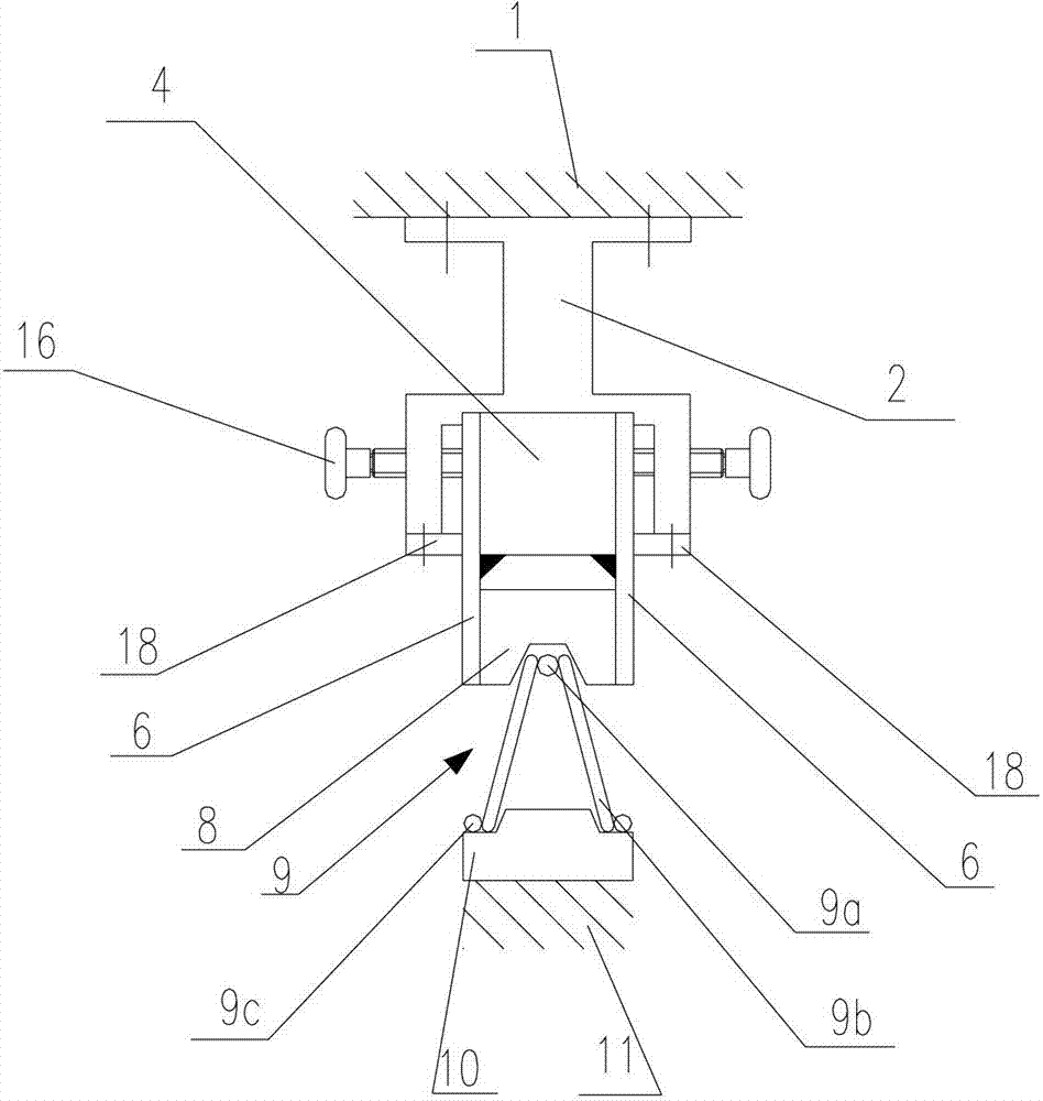 Side bending prevention device of truss welding production line