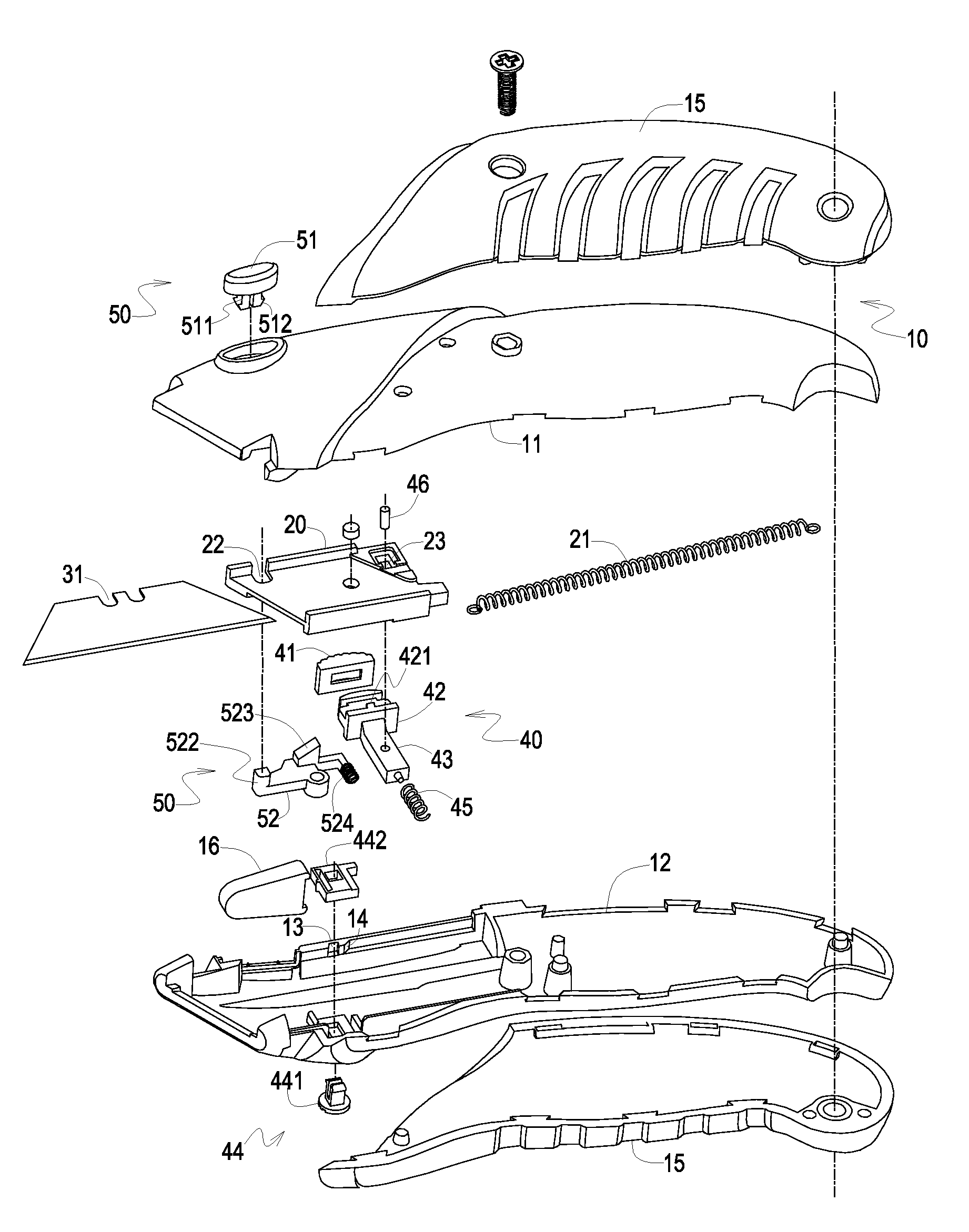 Retractable Utility Knife