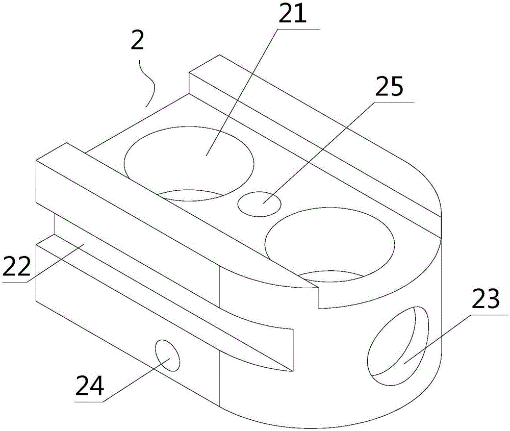 Finger quick replacing structure of robot