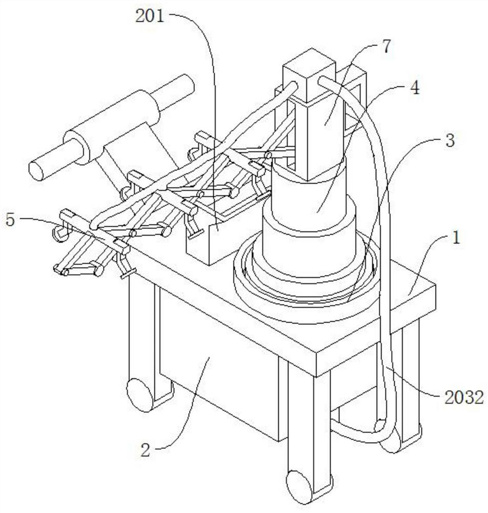 A wolfberry mixed spraying device