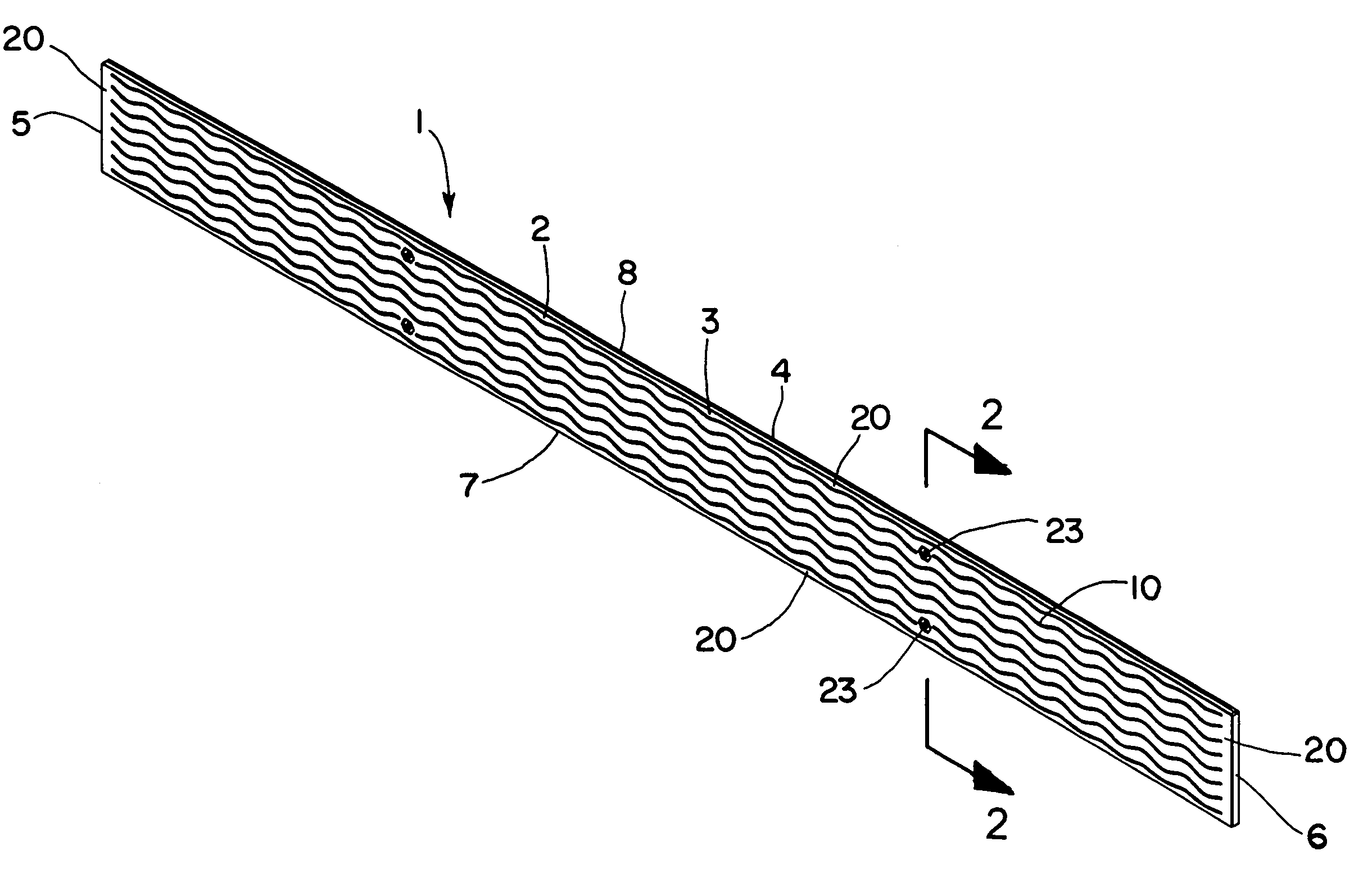 Plastic blow molded board-like members