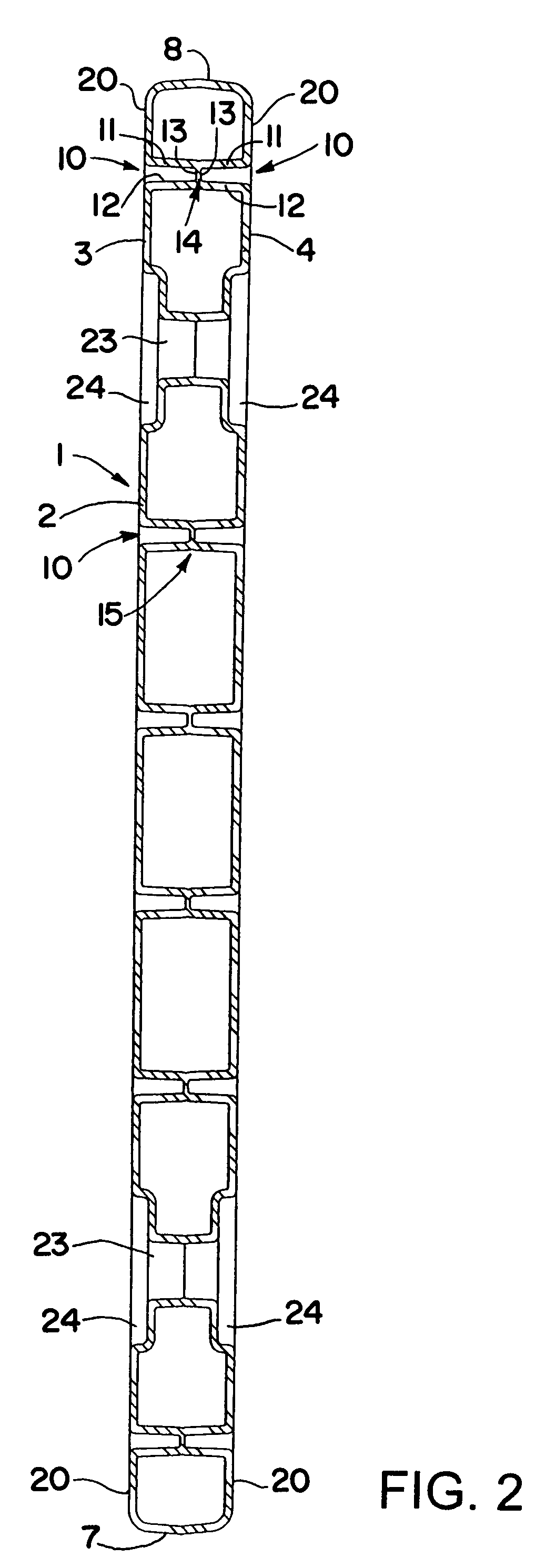 Plastic blow molded board-like members