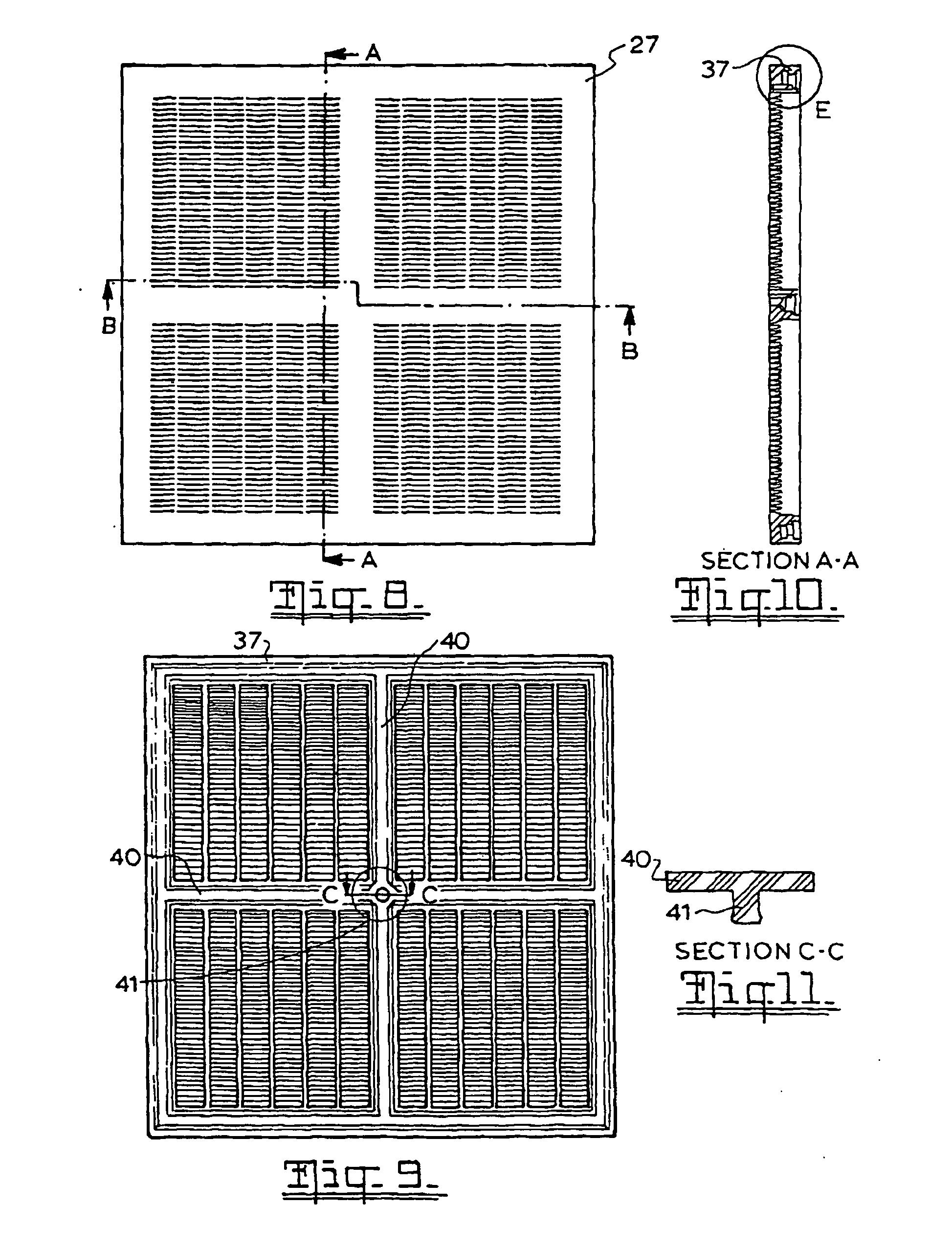 Screen module for vibratory screening apparatus