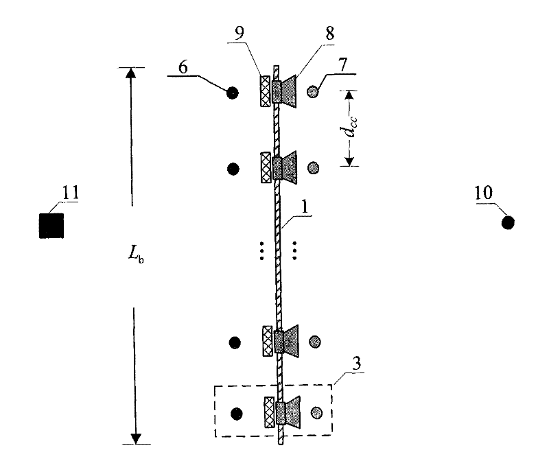 Feed-forward active noise barrier