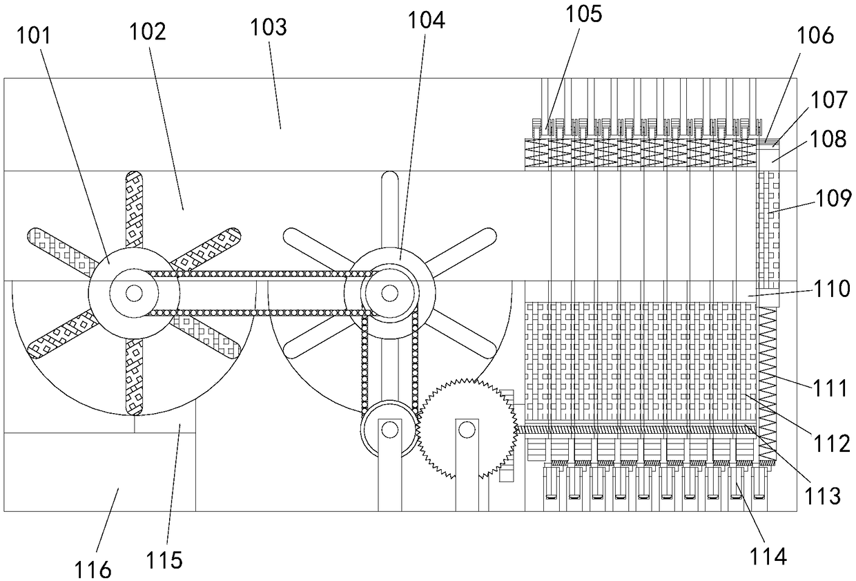 Fume filtering equipment for petroleum refining process