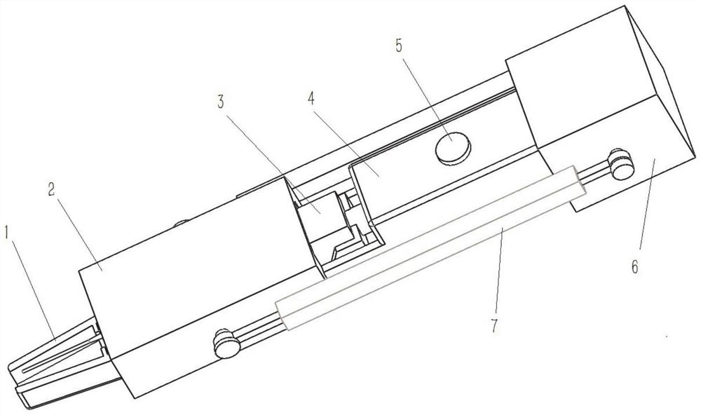 Needle insertion device for floating needle