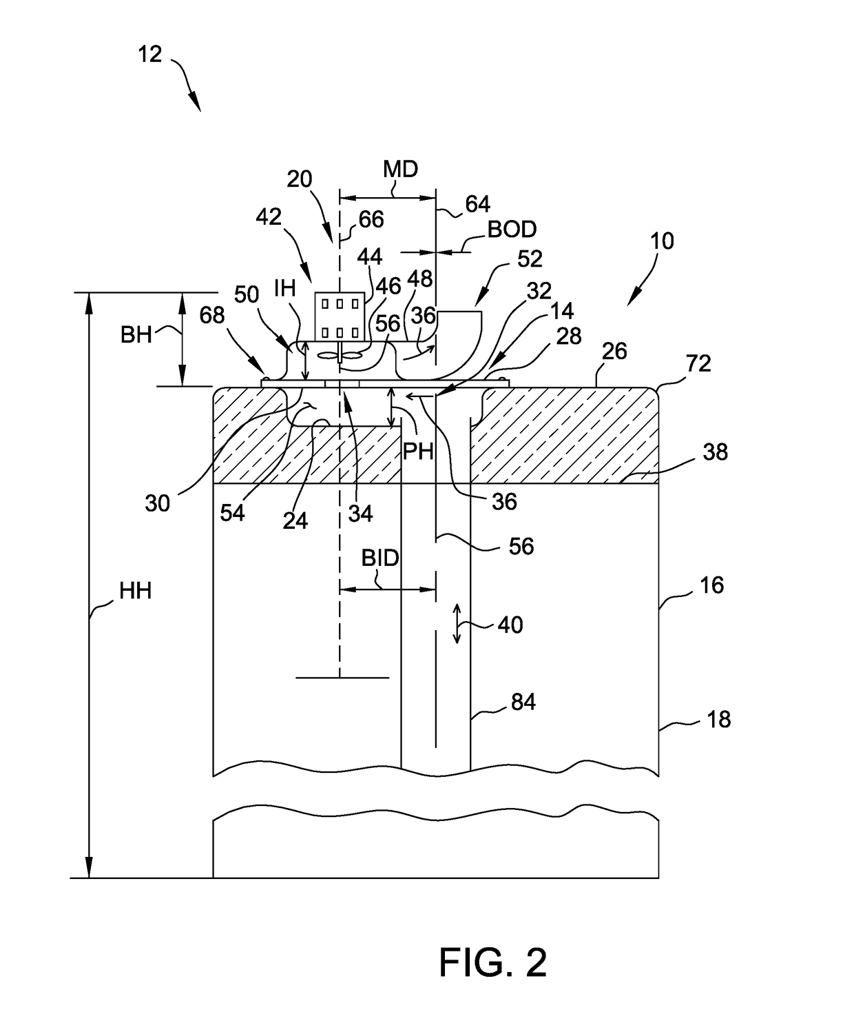 Cover assembly, blower assembly and associated method