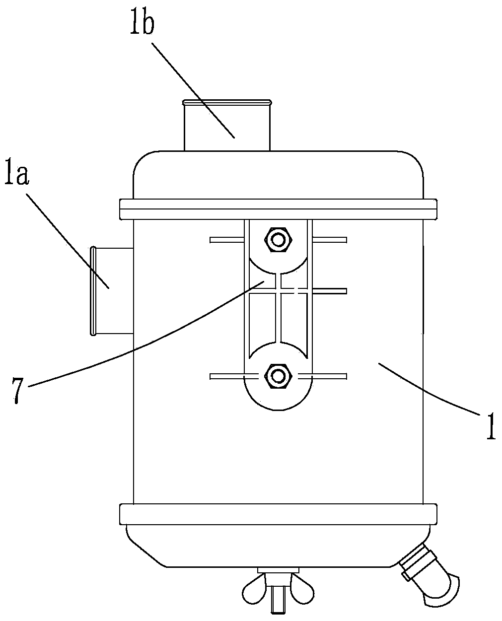 Engine air intake system suitable for minibus