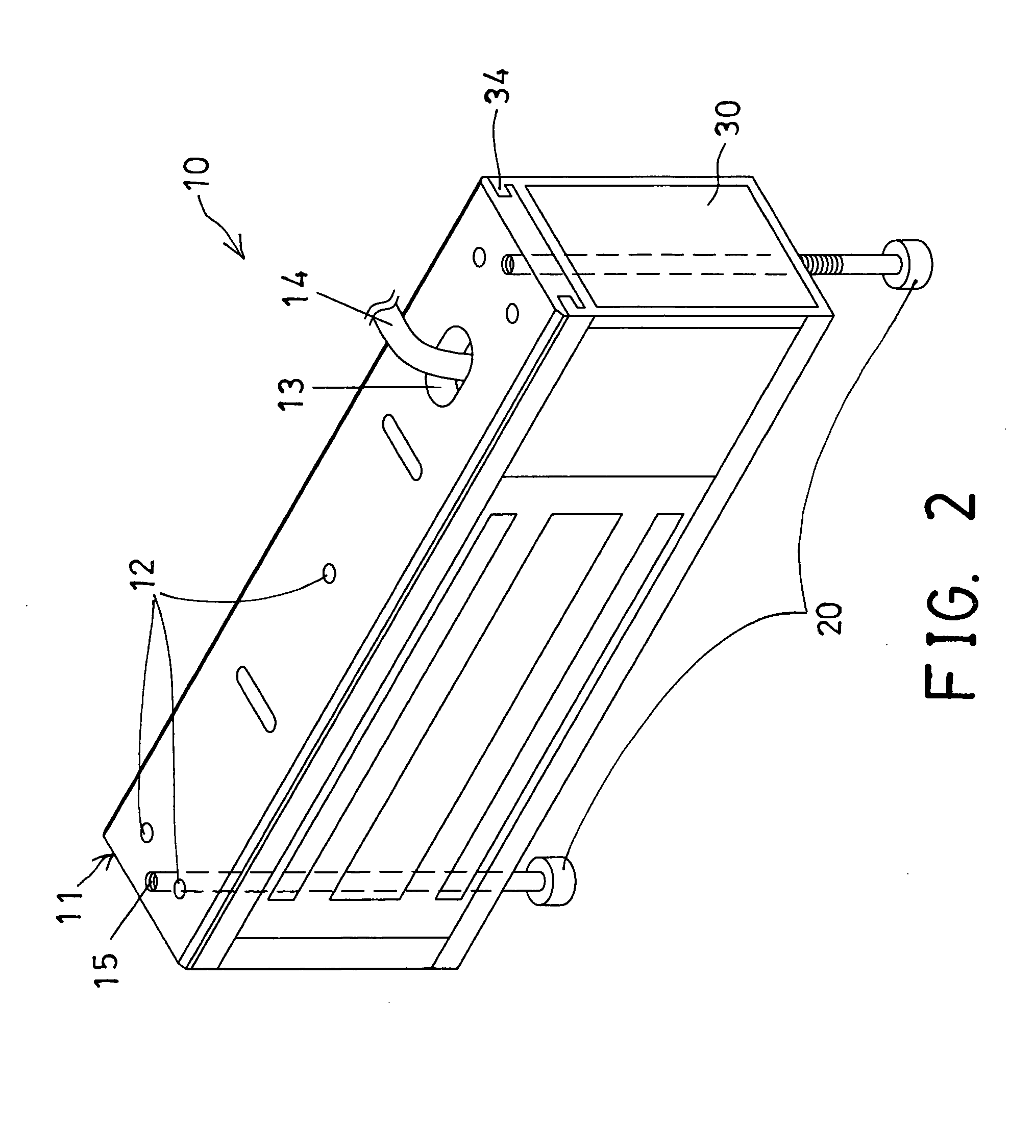 Electrical lock device mounting structure