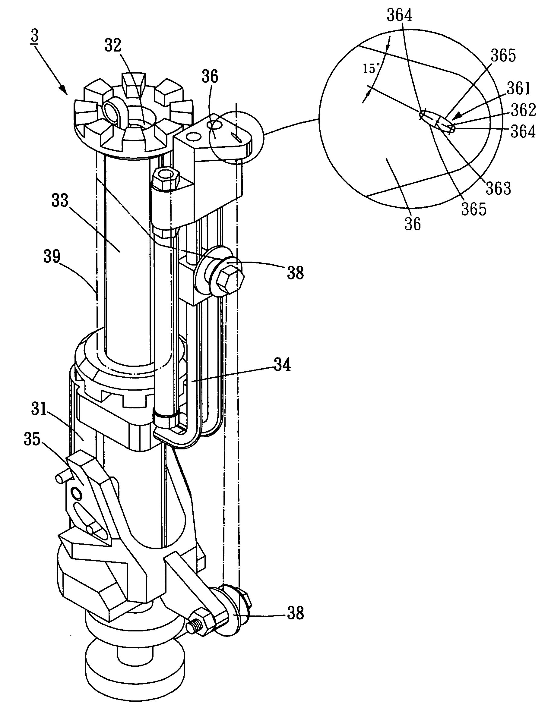 Strand feeding device for a coaxial cable braiding apparatus