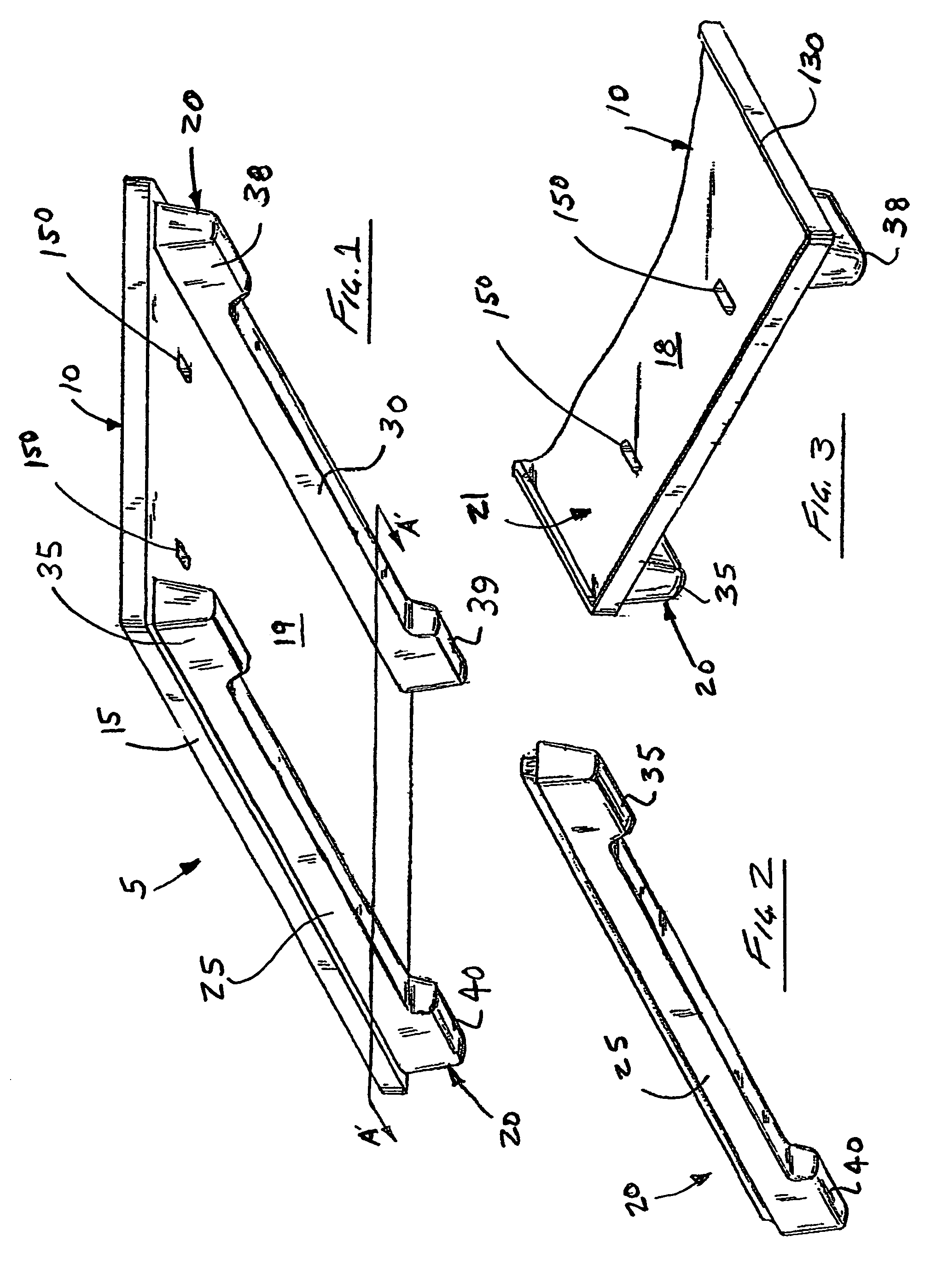 Blow molded pallet with pre-formed inserts