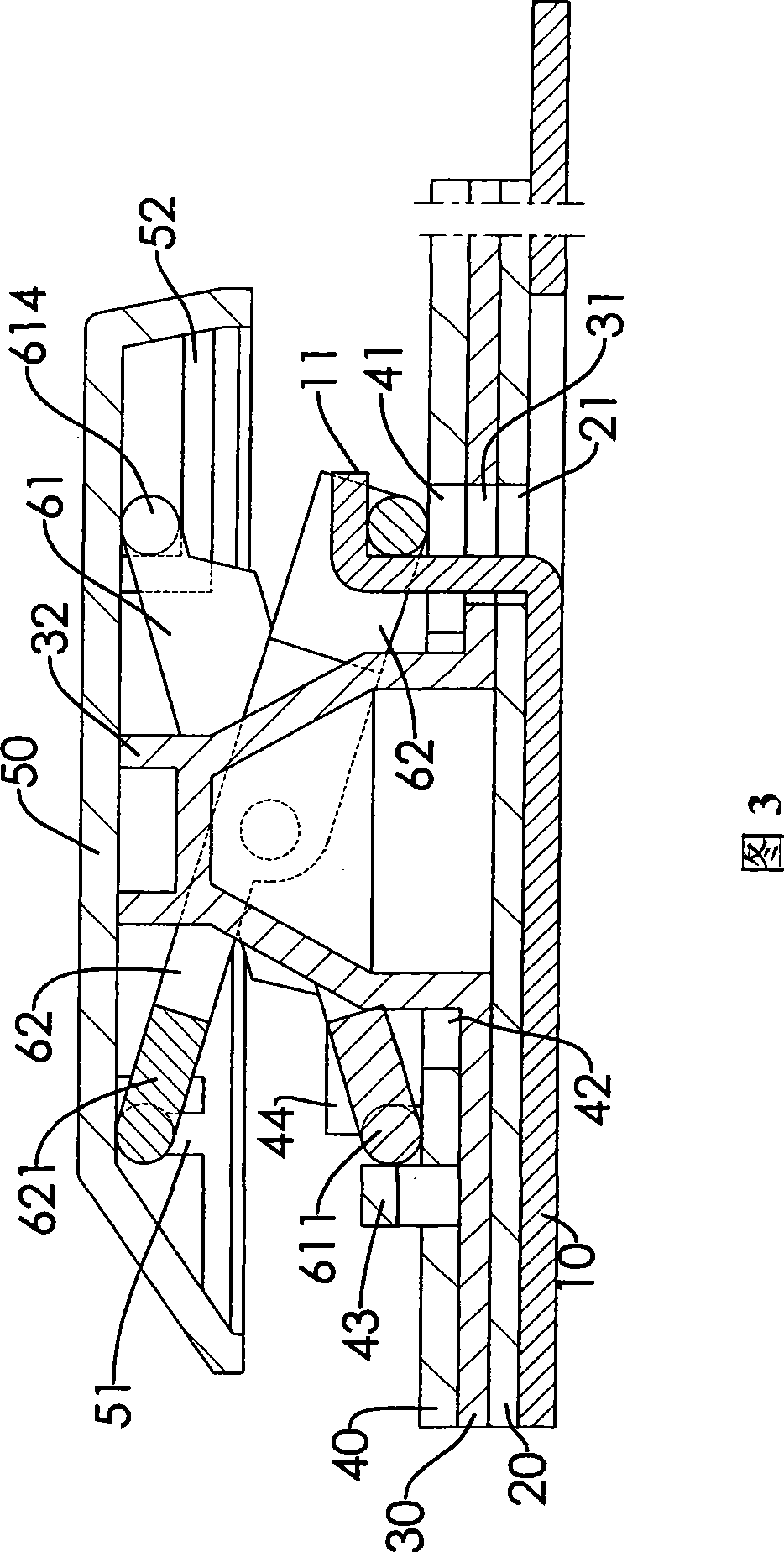 Press key construction capable of regulating stroke