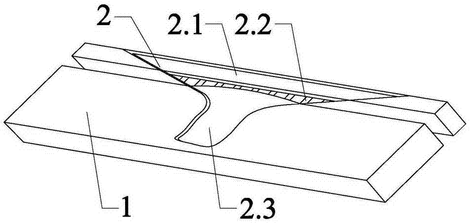 Arc-type sprue mould