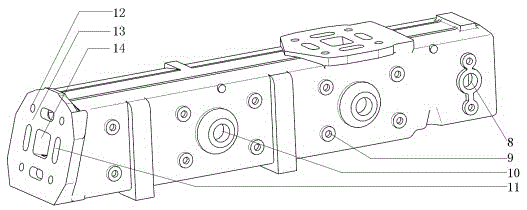 Water-cooling exhaust pipe for natural gas engine not for vehicle